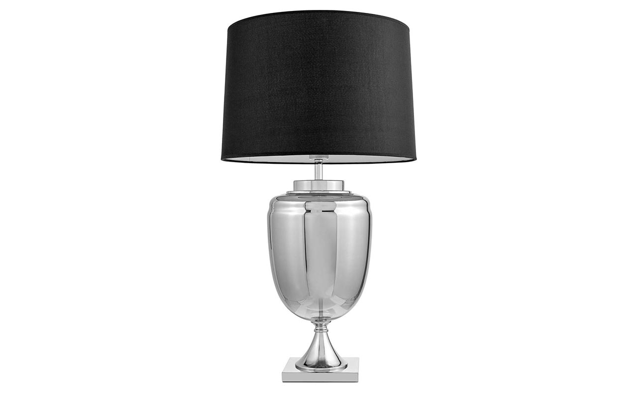 фото: Настольная Лампа Lumina Deco Olimpia LDT 304 CHR+BK